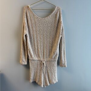 Free people Knit Long Sleeve Romper